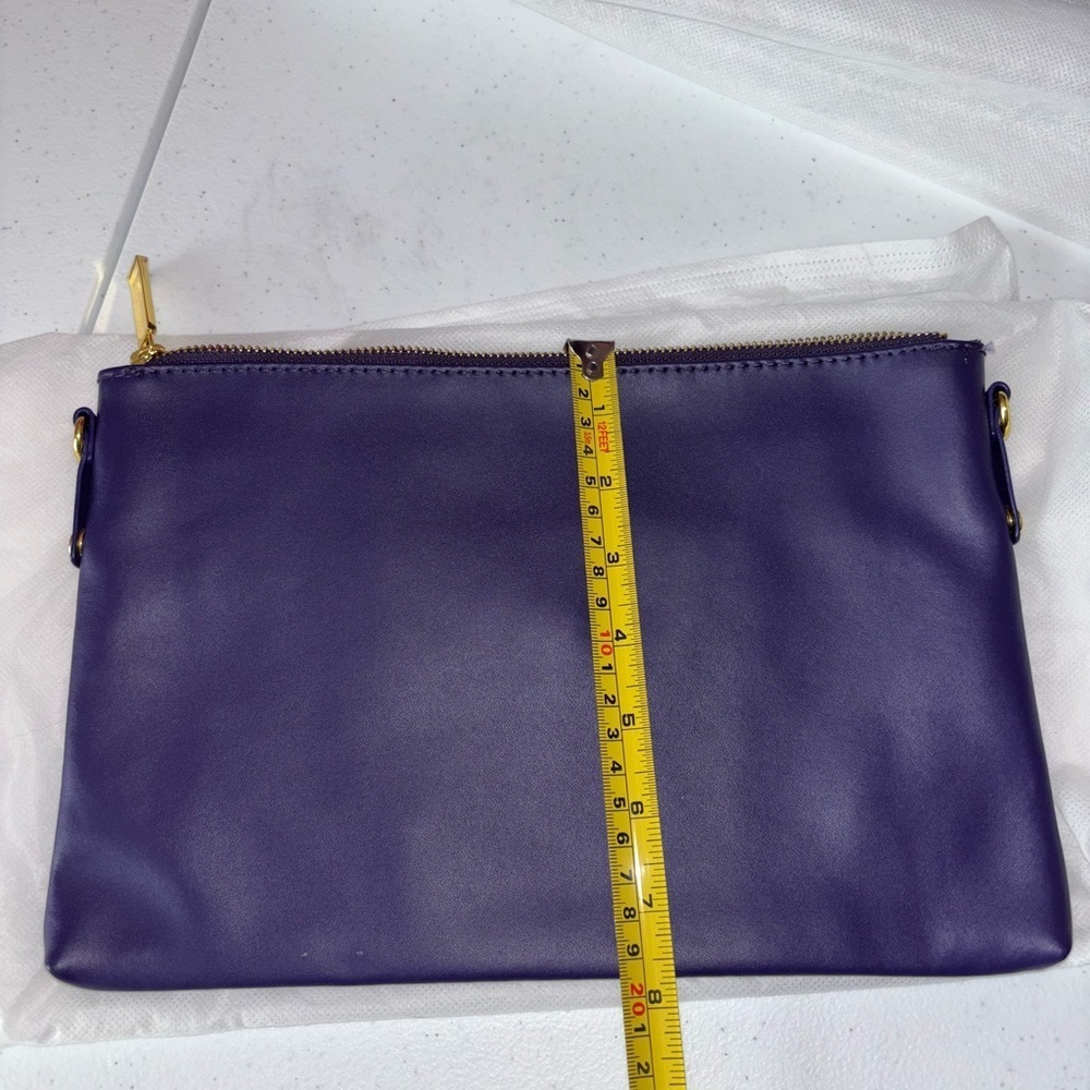 Joy & Iman Purple and Gold Satchel Set - Picture 10 of 16